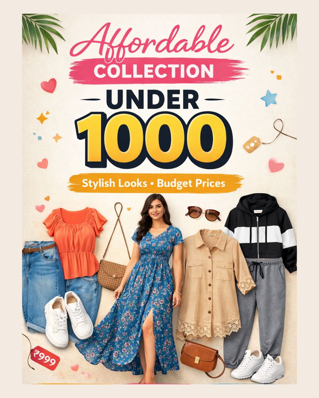 Affordable Fashion Under ₹1000 | The Polar Trends