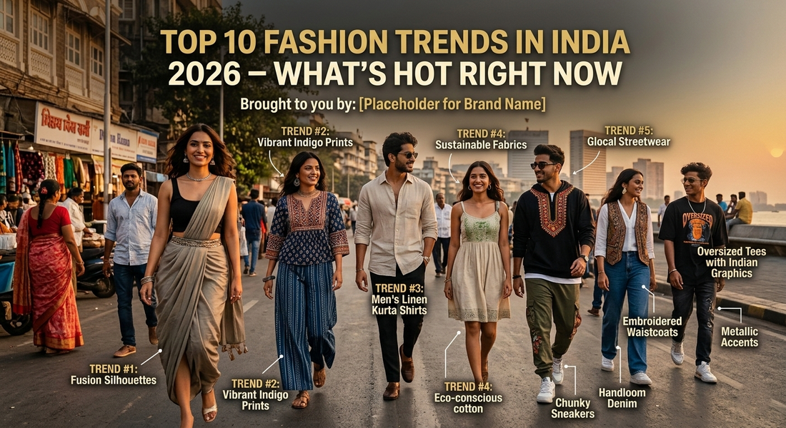 Top 10 Fashion Trends in India 2026 – What’s Hot Right Now